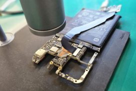 Platine unter Wärrmebildkamera